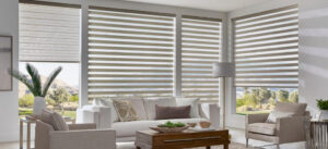 Dual Shades for New Home Construction by Nakas Drapery