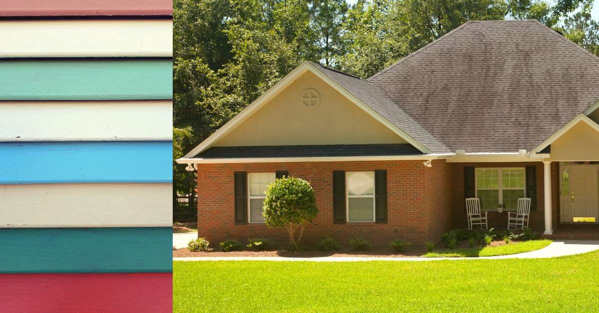 Shutter Colors For Tan Brick House Exterior - Infoupdate.org